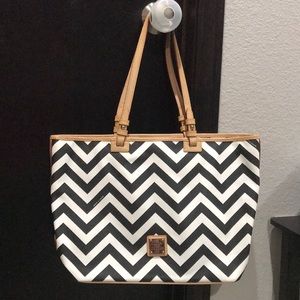 Dooney & Bourke Large Chevron Tote